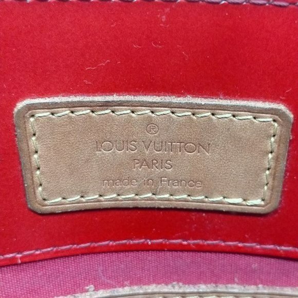 Authentic Louis Vuitton Tote Bag Reade PM Vernis Used LV Handbag Vintage - Picture 9 of 9